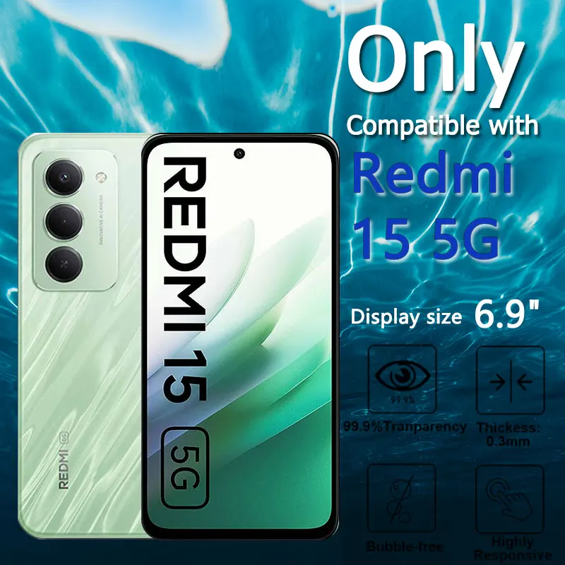 Premium HD Tempered Glass Screen Protectors - 9H Anti-Scratch, Case Friendly, Fingerprint Resistant