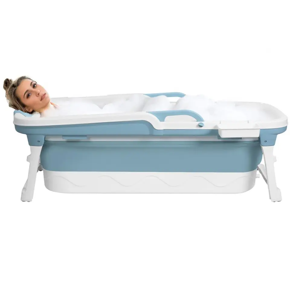 Portable Large Collapsible Bathtub with Handle