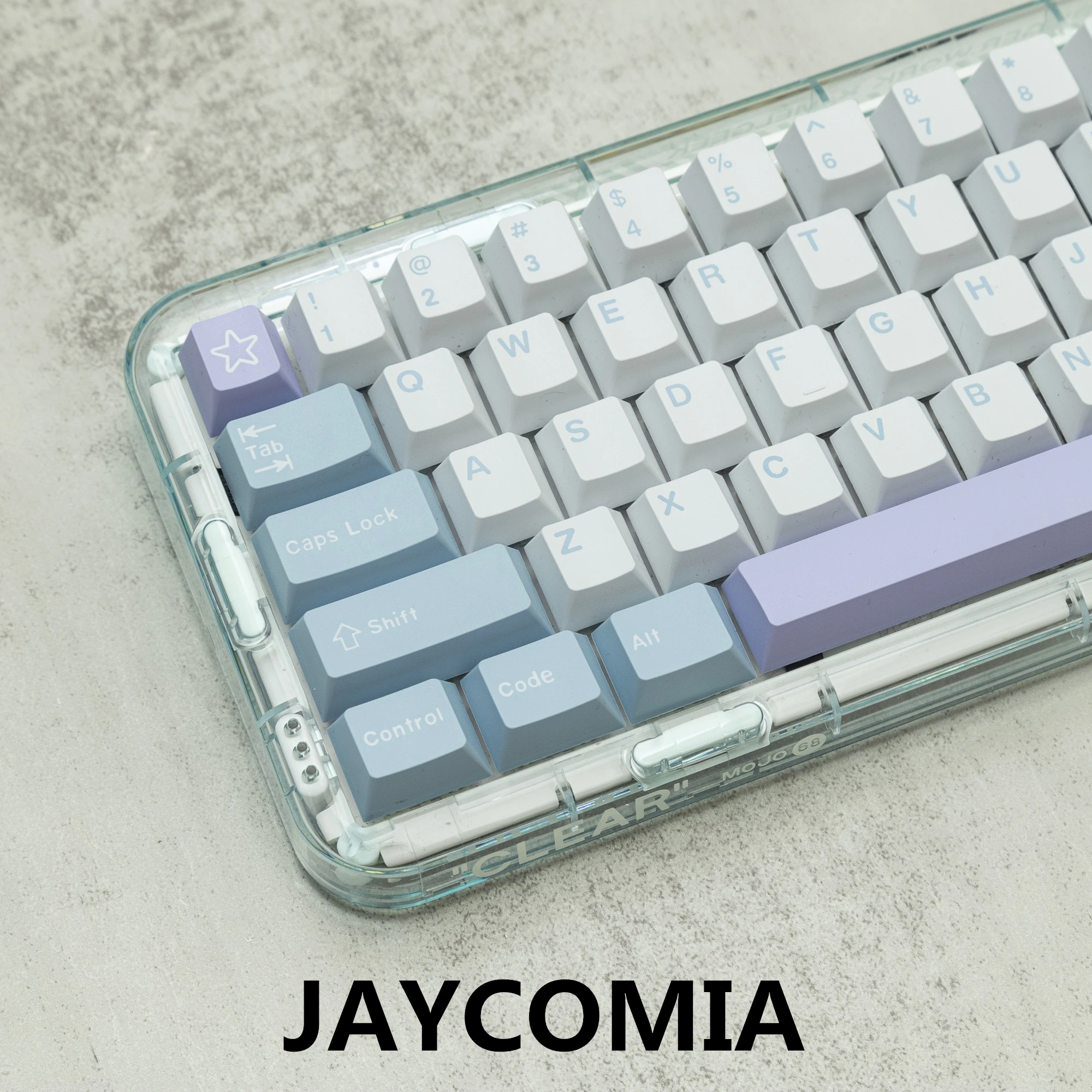 

GMK Illusion 173 keys Double Shot Cherry Profile PBT key cap 6U7U7.25U Space bar Used for mechanical keyboard fit MX Switch