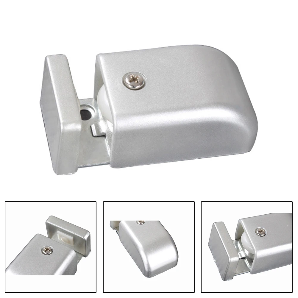 Description Picture 2 of itemAdjustable Barn Door Floor Guide Roller Wall Mount Bottom Stay Sliding Hardware Guide Door Stay Roller Sliding Doors Fittings