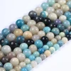 Rare Natural Blue Trolleite Healing Crystals Beads For Jewelry Making Bracelet Necklace Accessories 15'' 6mm 8mm 10mm 1