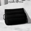 Portable Inflatable Pillow For Travel Camping Sleeping Foot Pillow Elevation Leg Pillows PVC Wedge Pillow Knee Cushion 1