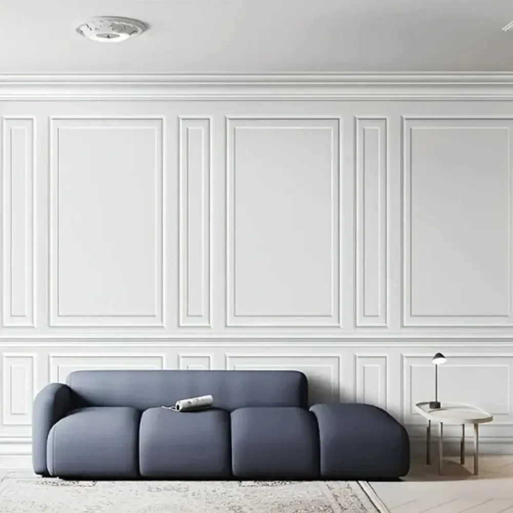 PVC strip decorative installation example