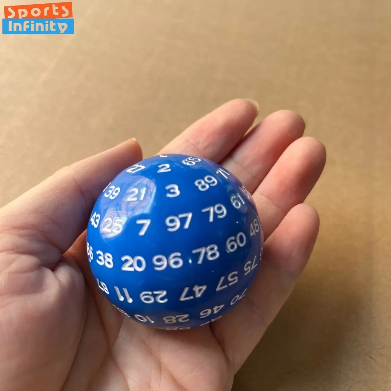 Game Dice Dice Set New 100 Sided Number Dice Set Numbers 1-100 Multi Sided D100 Large Ball Dice Game Collectible Teaching Props Board Game