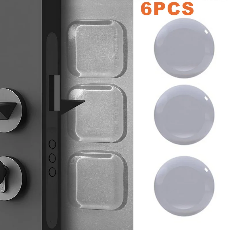 

Door Stopper Anti-collision Silicone Handle Self Adhesive Anti-Shock Protection Porte Pad Home Improvement Wall ProtectorP