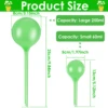 10Pcs Automatic Plant Watering Bulbs Self Watering Globe Balls Plant Water Feeder Water Device Drip Irrigation System for Garden 6