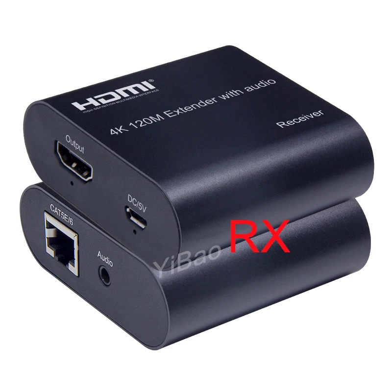 4K HDMI Extender 120M with Loop Audio Vs 1080p 60m Extender Over Single CAT5e/6