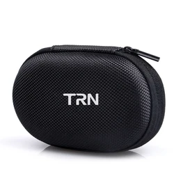 Compact Hard Shell Earphone and Accessories Storage Case (Black)