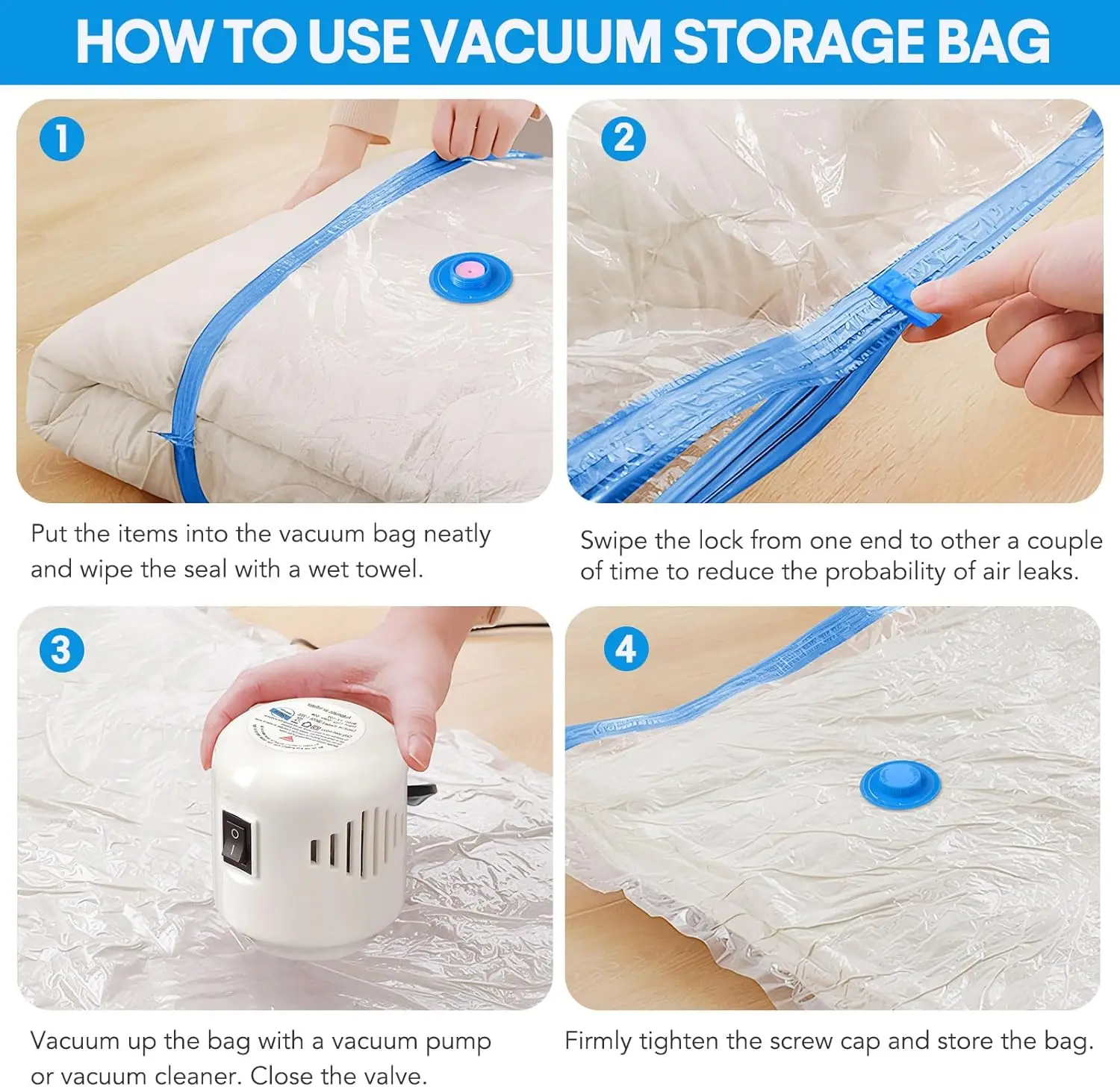Travel Vacuum Storage Bags image 6
