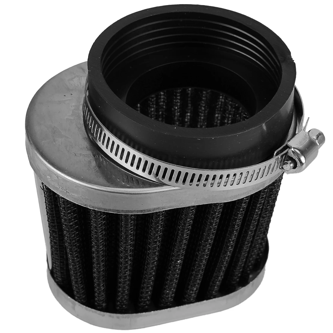 4pcs 54mm Carburetor Air Filter Pod Fit for Honda CB650 CB750C CB900F Kawasaki GPZ750 KZ1000J Suzuki Yamaha XJR1200 Black
