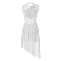 Women Chiffon Ballet Dress Gymnastics Leotard Dance Figure Skating Dance Performance Contemporary Dress Lyrical Dance Costumes - Image 2