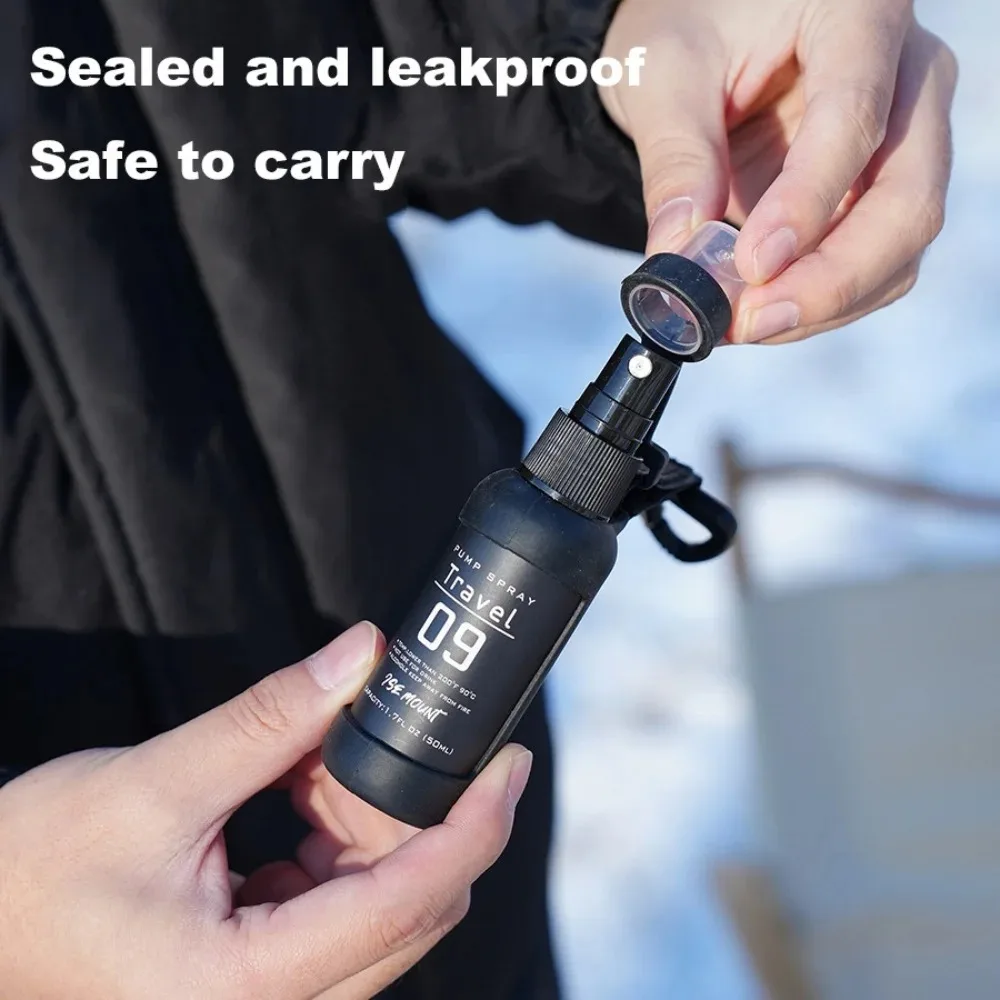 Tactical Portable Spray Bottle Alcohol Dispenser