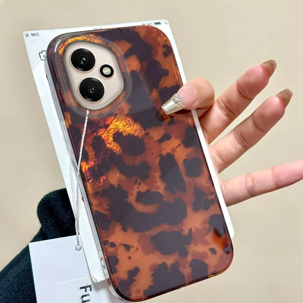 Tortoiseshell Amber Glossy Phone Case Cover