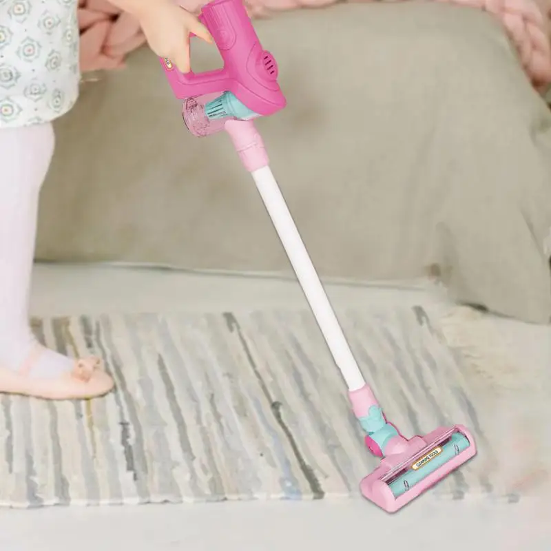 Electric Vacuum Cleaner For Kids Electrical Toy Vacuum For Boys Girls Pretend Fun Early Learning Children House Cleaning Vacuum 2