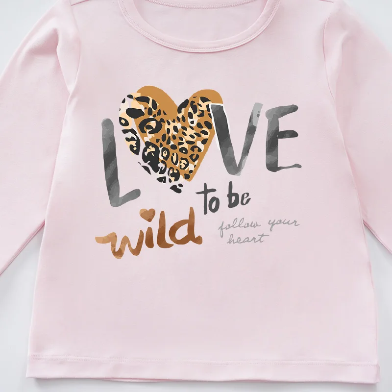 Long Sleeve Spring Autumn Casual Kid Boy Girl Baby Outfit T-shirt Top Children Outdoor