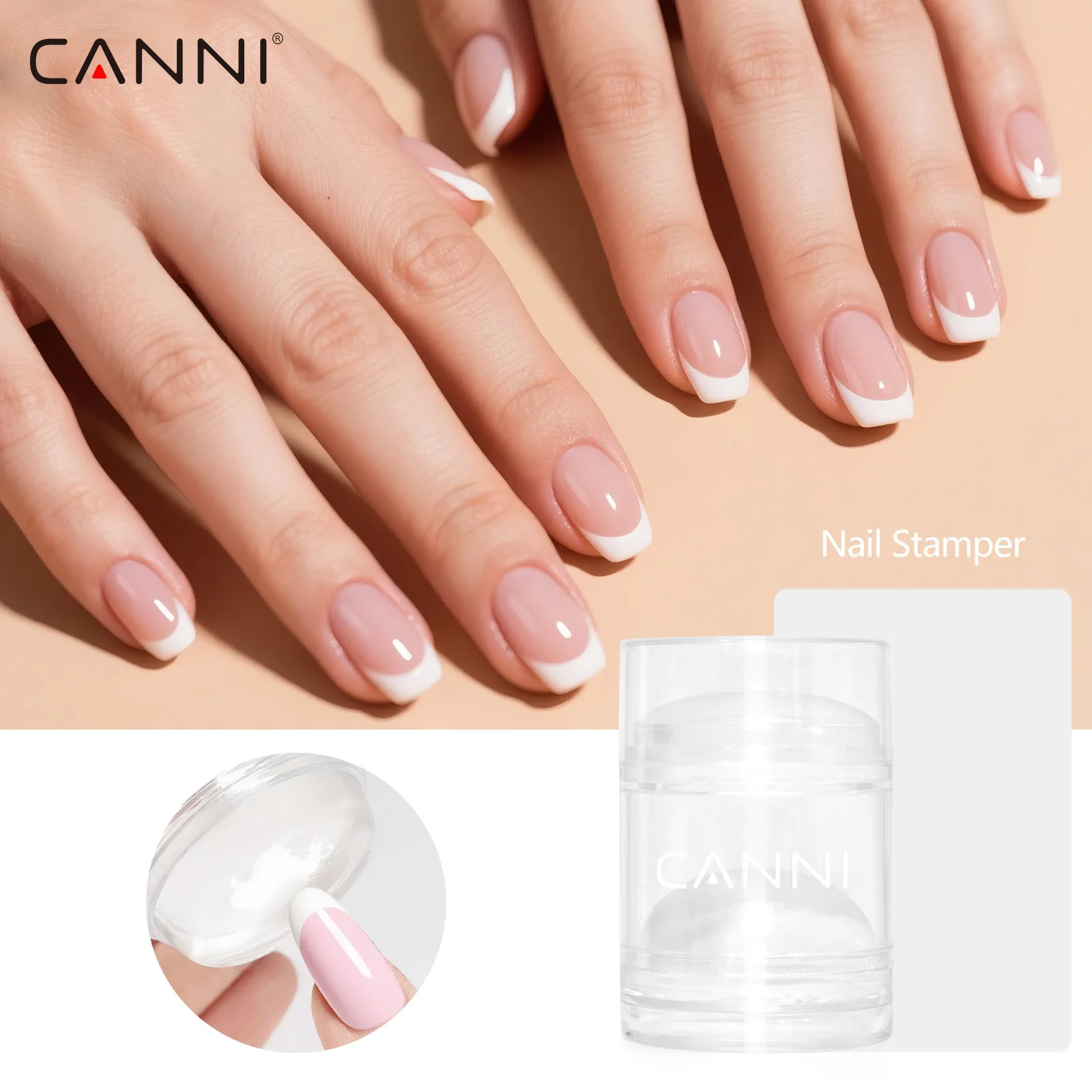 CANNI 5g Koreanisches Transfer-Stempelgel, 3D-fester Stereoklebstoff, französisches Nageldesign, neue Formel, Soak Off UV-LED-Lackgel – Detail 10