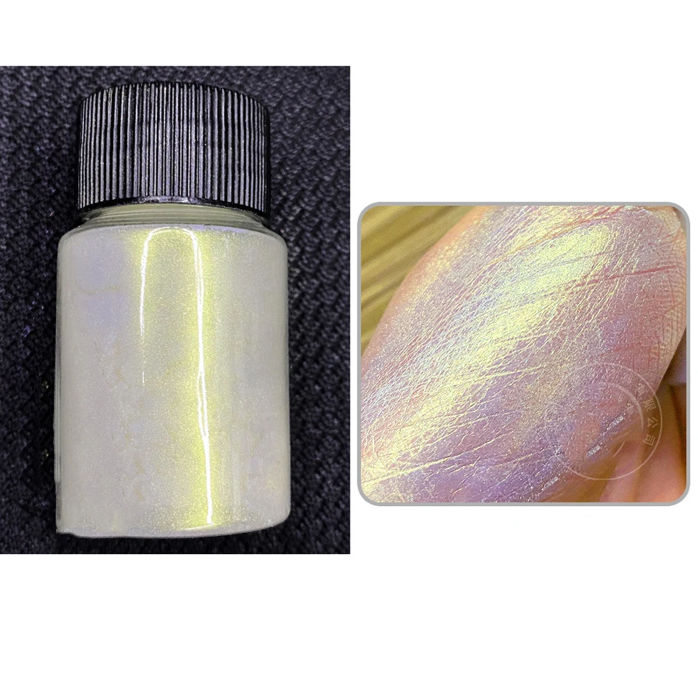 Nail Powder Glitter Chrome Mermaid Nail Decoration DIY Pearls Effect Pigment 10g