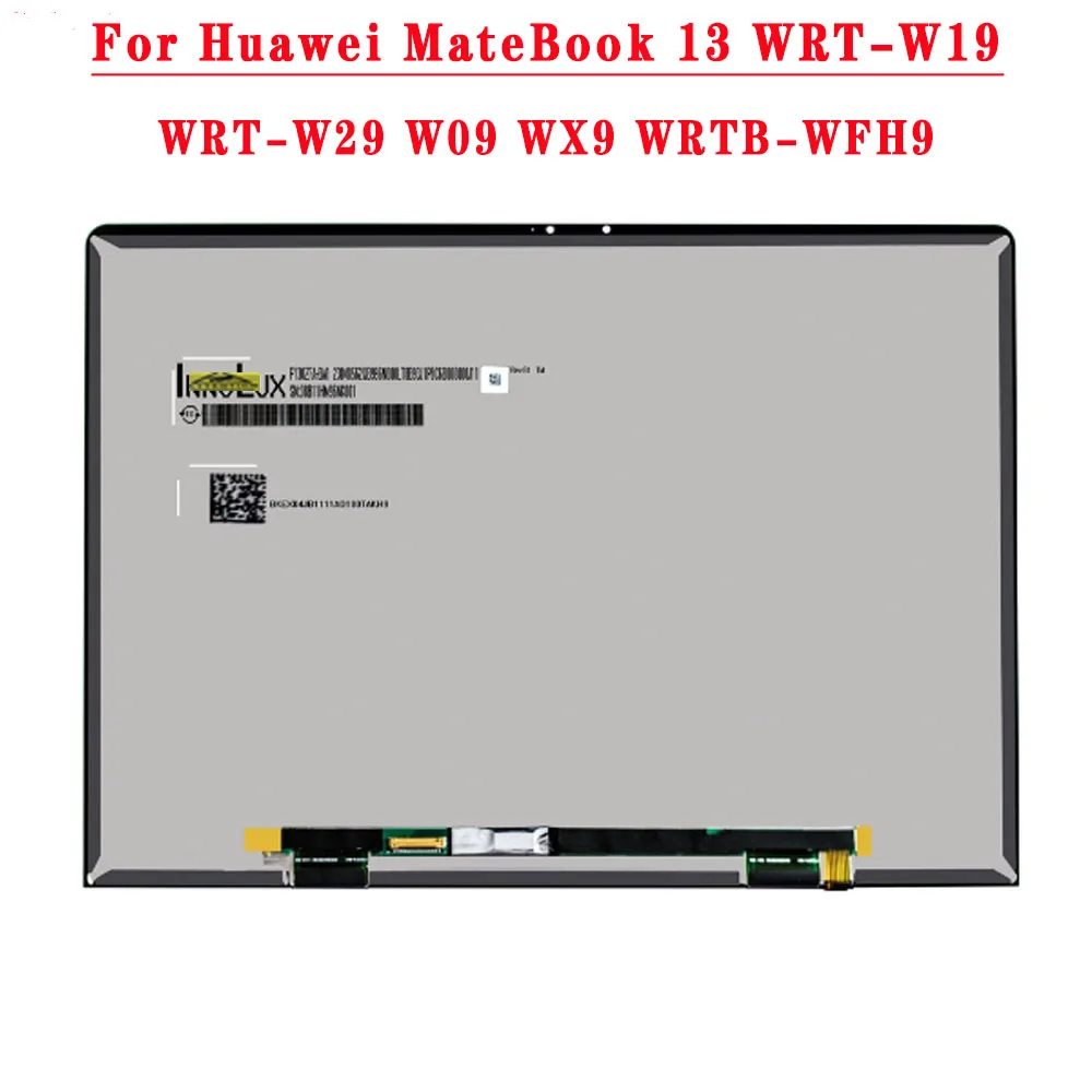 13.0 Pollici 2160*1440 Ips 30Pin Edp P130Zfa-Ba1 Lcd Assembly Per Huawei Matebook 13 Wrt-W19 W29 W09 Wx9 Wrtb-Wfh9 Laptop Assembly