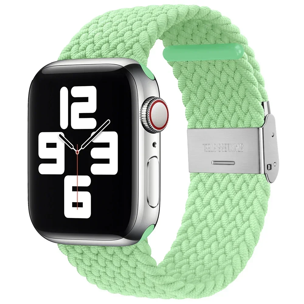 Braided Nylon Elastic Solo Loop Bracelet