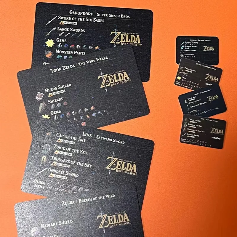38 Pcs NFC Tag Amiibo Cards The Legend Of Zelda Tears Of The Kingdom