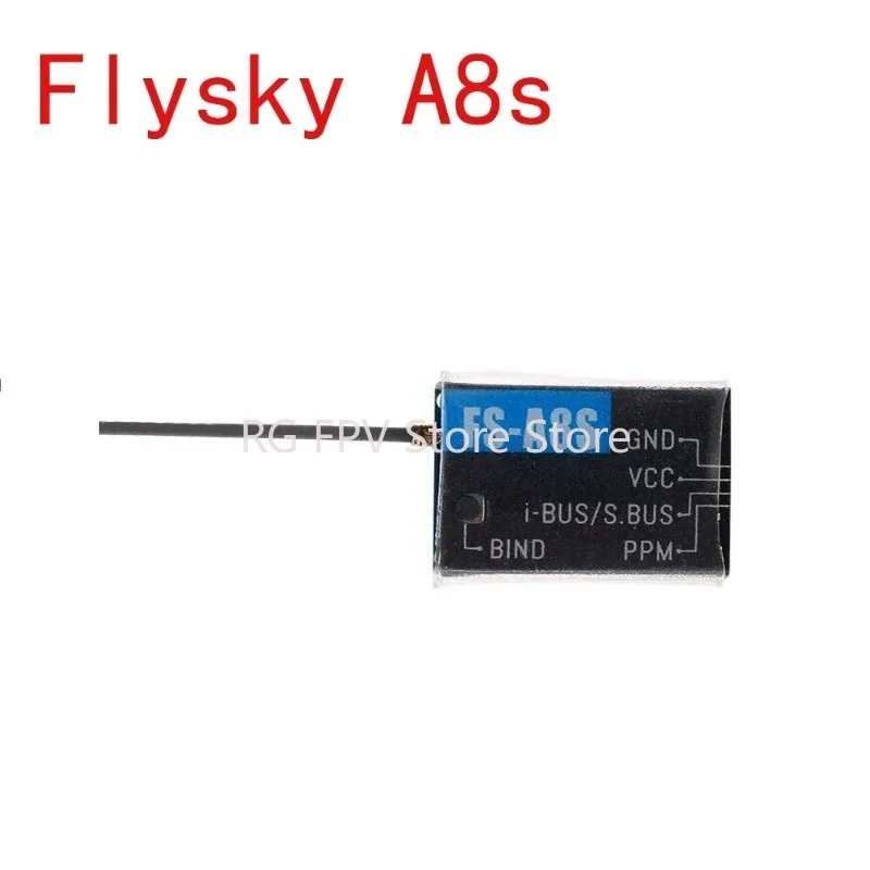 

Мини-приемник Flysky FS-A8S 2,4G 8CH с антенной PPM i-BUS SBUS для радиоуправляемого квадрокоптера FPV гоночного дрона, совместимый с FS i6 FS i6S