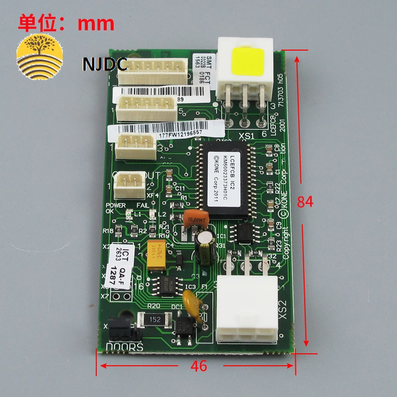 

Elevator Shaft Road Communication Board Km713700g01 G11 G51 G71 FCB Board Applicable Elevator Accessories