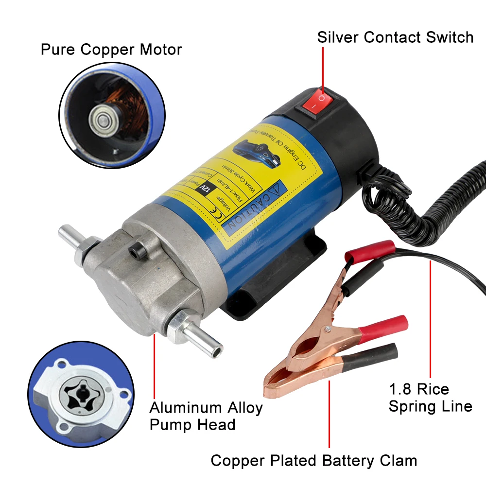 Pompe transfert d'huile 12V – LASER INS