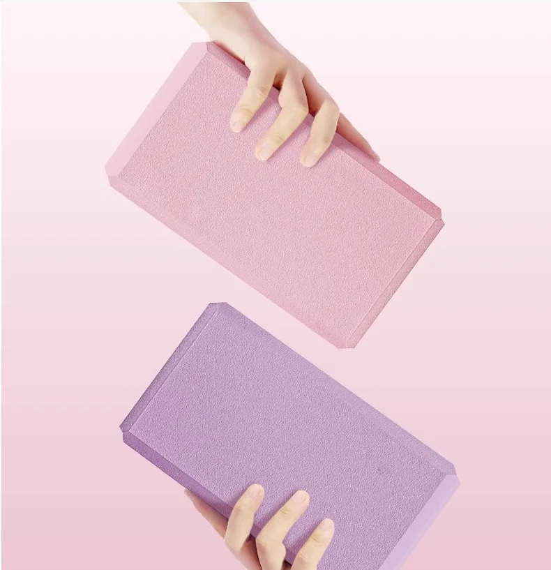 Description Picture 4 of item1pc Shaping High Density Eva Yoga Block Stretch Children Pilates Foam Block Balance Exercise Ballet Bodybuilding Dance Gym Alo