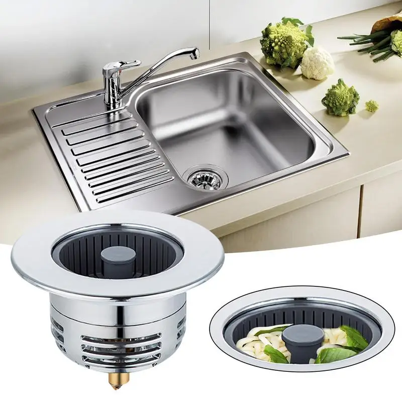 

Kitchen Sink Filter Stainless Steel Mesh Sink Strainer Filter Bathroom Sink Strainer Drain Hole Filter For Hotel Laundry Room