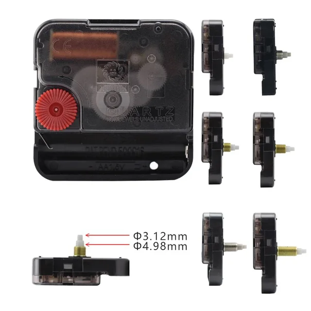 Silent Quartz Clock Movement Kit 2
