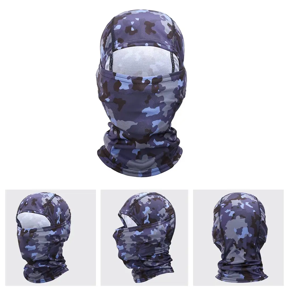 Summer Tactical Balaclava Full Face Scarf Mask Head Cover Hiking Airsoft Camo Mask Cycling Hunting Paintball Sun Hat Men NEW