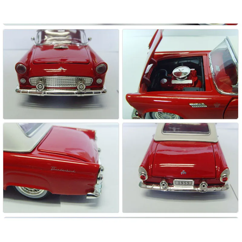 1:18 FORD THUNDERBIRD (1955) ダイキャストモデル Road Tough 1:18 Collection DieCast Metal 1955 Ford