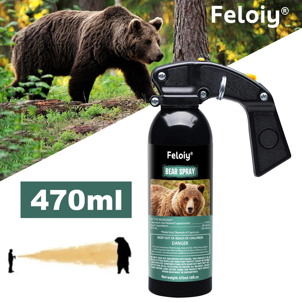 Bear Spray - Long-range Fog Barrier 1