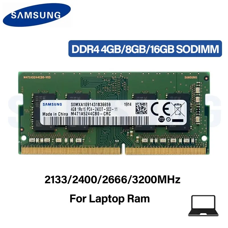 Samsung DDR4 4 GB 8 GB 16 GB 2133 MHz 2400 MHz 2666 MHz 3200 MHz Sodimm Notebook Hochleistungs-Laptop-Speicher