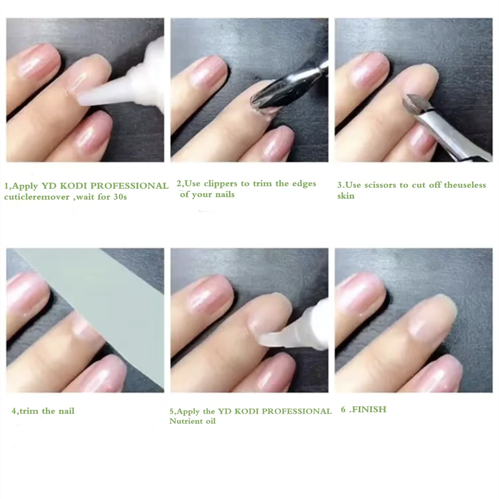 kodi Nail Cuticle Remover Gel Softener 30ml Manicure Gel Nail Art Tools for  Exfoliant Soften Nails Dead Skin Eliminator|Nail Treatments| - AliExpress