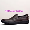 LIHUAMAO Slip On Loafers Men Shoes Casual Cow Leather Designer Comfortable Walking Sneakers outdoor work shoes for men 1