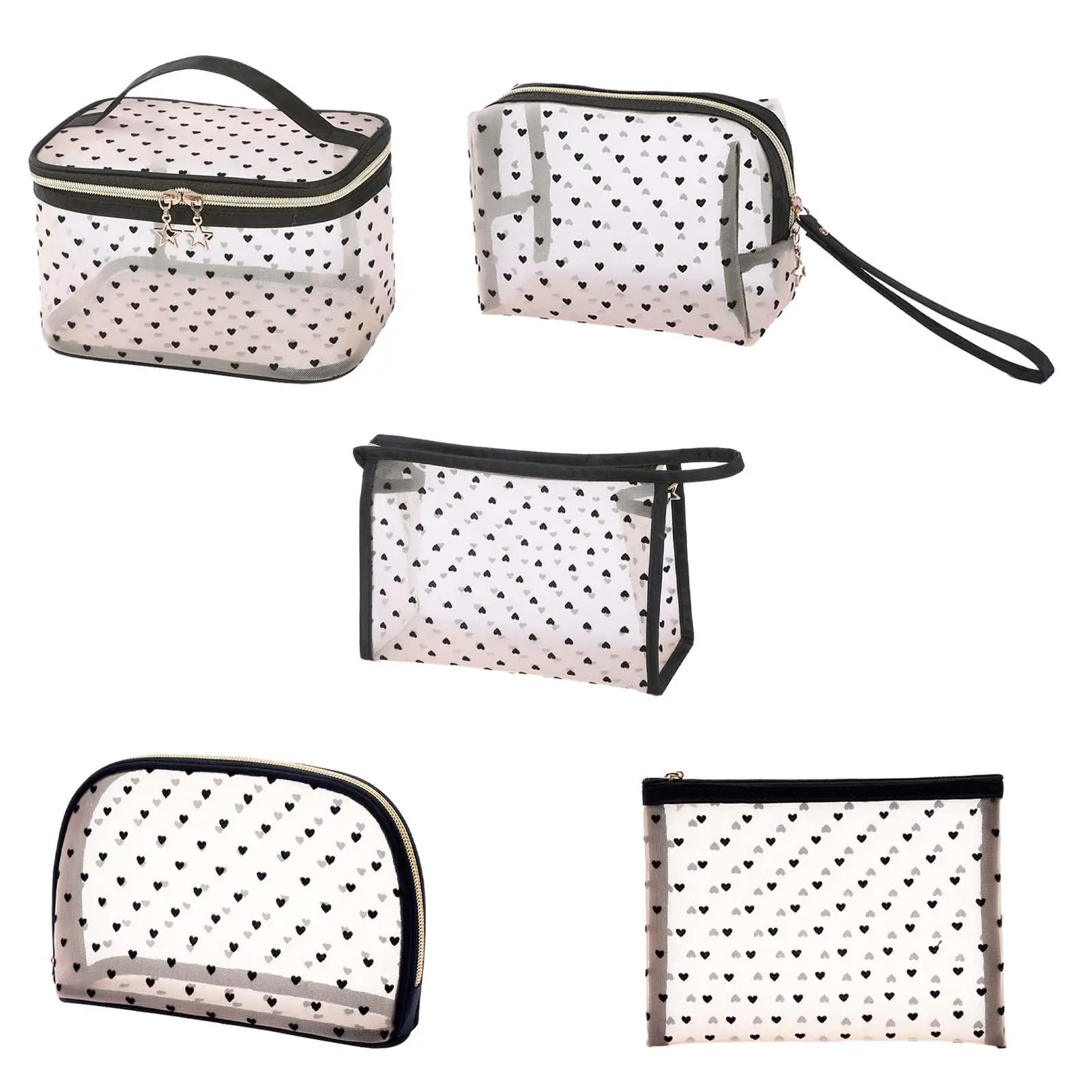

Portable Makeup Case Organizer Multifunctional Travel Essentials Oil Case Lightweight for Outdoor Home Travel Bedroom Bathroom