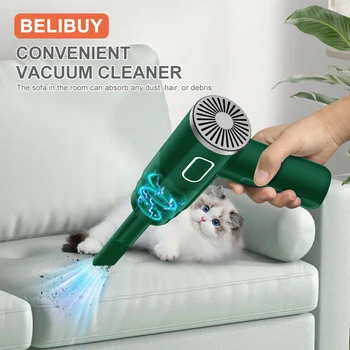 BELIBUY Car Vacuum Cleaner Portable Powerful Wireless Vacuum Cleaner Home Carpet Cleaner Home Appliance Mini Cleaning Machine 2
