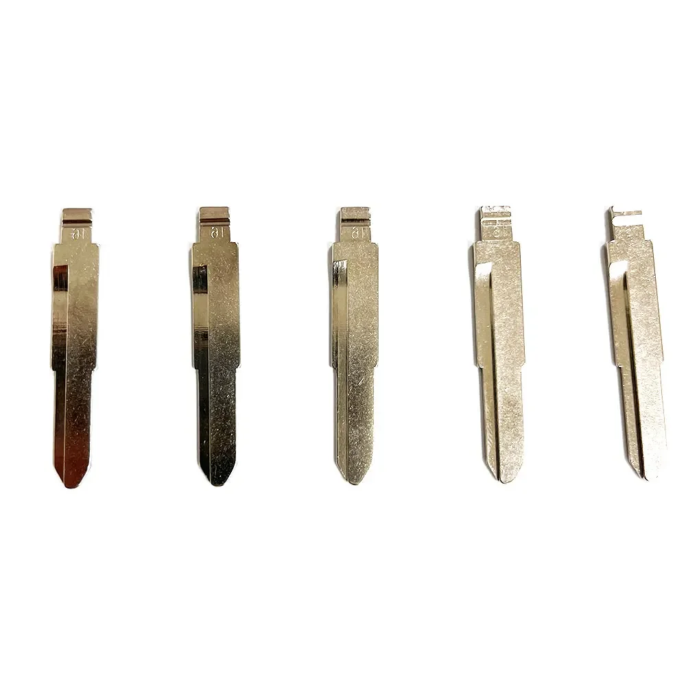 10pcs #16 Uncut Flip Blank Key Blade KD VVDI Remote Car Key Blade for Mitsubishi Suzuki Alto Car Replacement Accessories