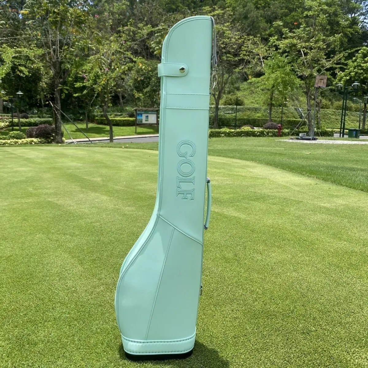 마카롱 컬러 싱글 숄더 골프백 프리미엄 경량 연습용 클럽 캐리어 (남녀공용)