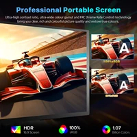 UPERFECT 18.4 Inch 4K UHD Portable Gaming Monitor HDR 3MS FreeSync IPS HDR Computer Display Bulit in Dual Speakers VESA OSD Menu - Image 3