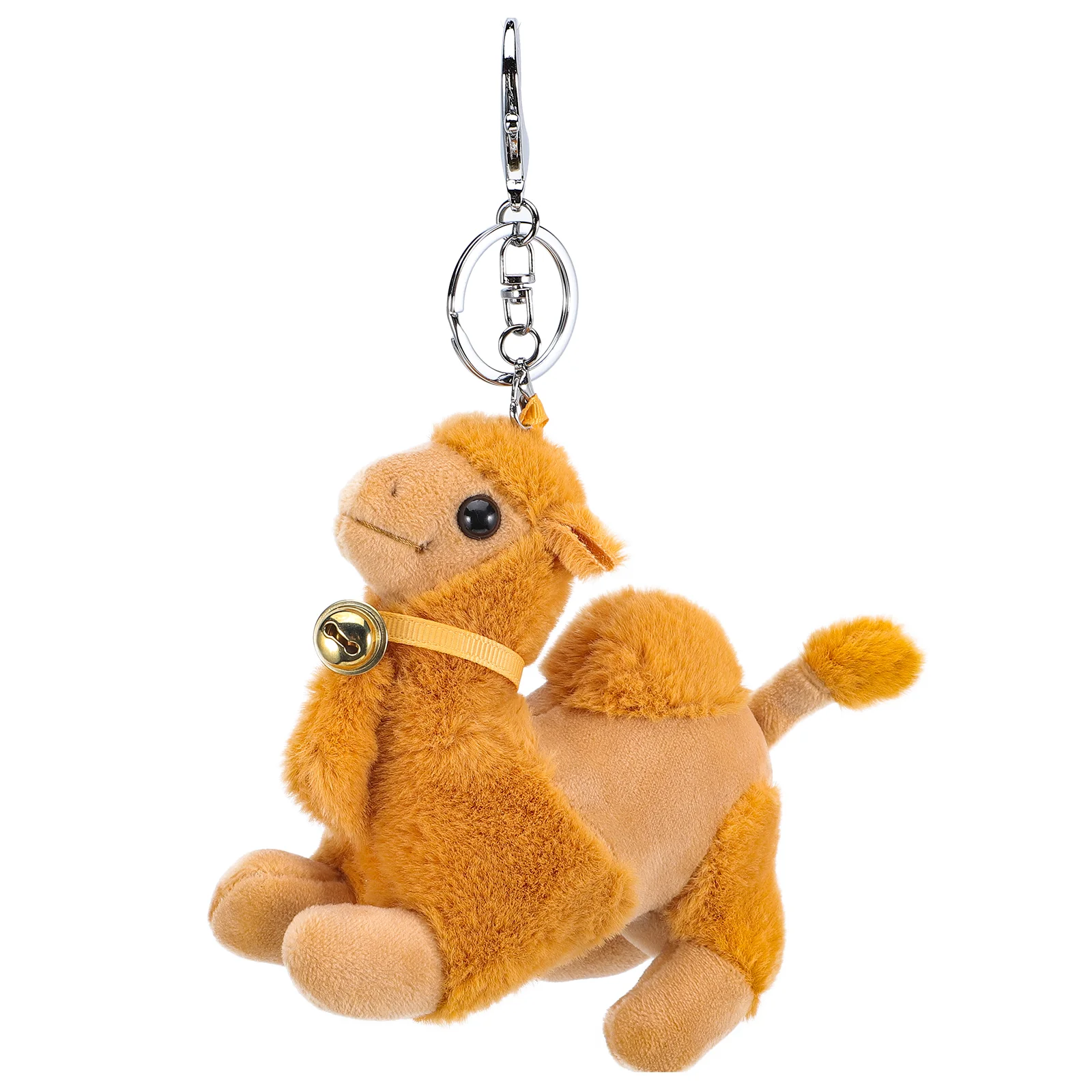 

Plush Camel Stuffed Animal Toy for Bag Bagged Backpack Pp Cotton Hanging Ornament