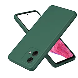 Liquid Silicone Shockproof Coque Cover for Fashion Edge Series Smartphones (Green)
