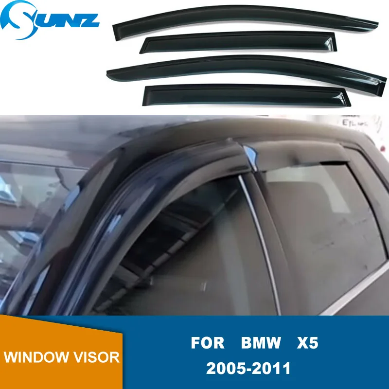 window-visor-for-bmw-x5-2005-2006-2007-2008-2009-2010-2011-car-rain-shield-deflector-awning-trim-cover-sun-rain-guards-protector