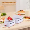 Sushi Train Rotary Sushi Toy Track Conveyor Belt Rotating Table Kid Food Train Set DIY Sushi Making Family Sushi Party 2
