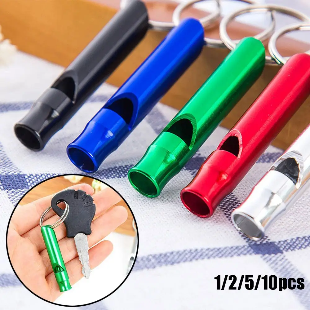 

7 Colors Camping Hiking Outdoor Small Size Training Accessories Emergency Whistles Survival Whistle EDC Tools