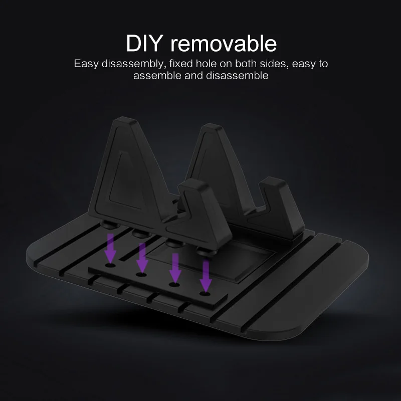 Silicone Car Dashboard Phone Holder Mount