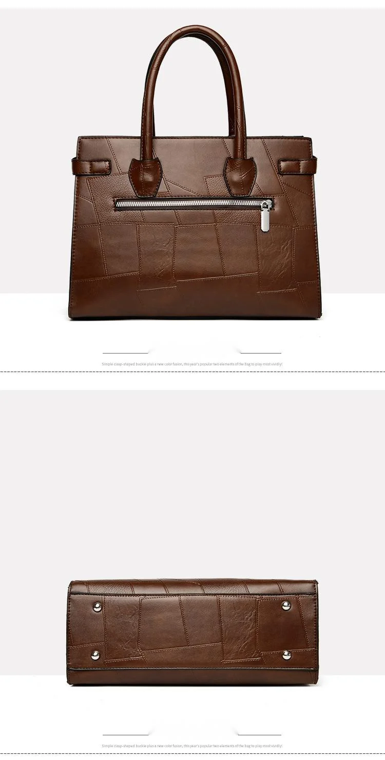 Gewebte Crossbody Tasche Für Damen Multicolour Tragetasche_voghion.com