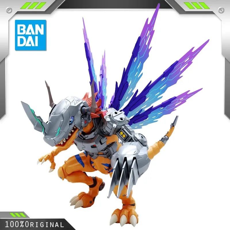 Bandai Anime Frs Figure-Rise Digimon Adventure Metal Greymon Assembly Plastic Model Kit Action Toys Figure Gift
