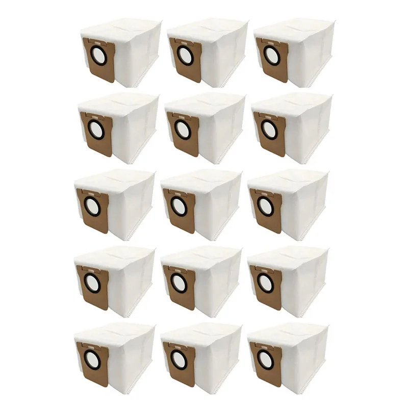 Sacchetto Antipolvere Da 15 Pezzi Per Dreame L10S Ultra / S10 Pro Xiaomi Mijia Omni 1S B101Cn Robot X10 + Accessori Di Ricambio Per Aspirapolvere Robo